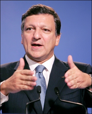 Jose Manuel Barroso prsident de la Commission europenne