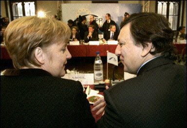 merkel et Barroso