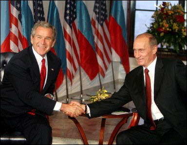 Poutine et Bush