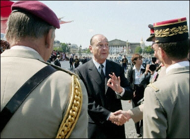 le chef de guerre Chirac