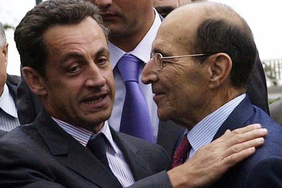 sarkozy et son homologue algerien