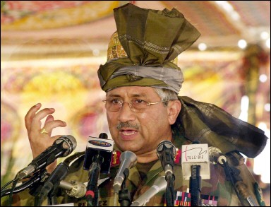le dictateur pakistanais Musharaf